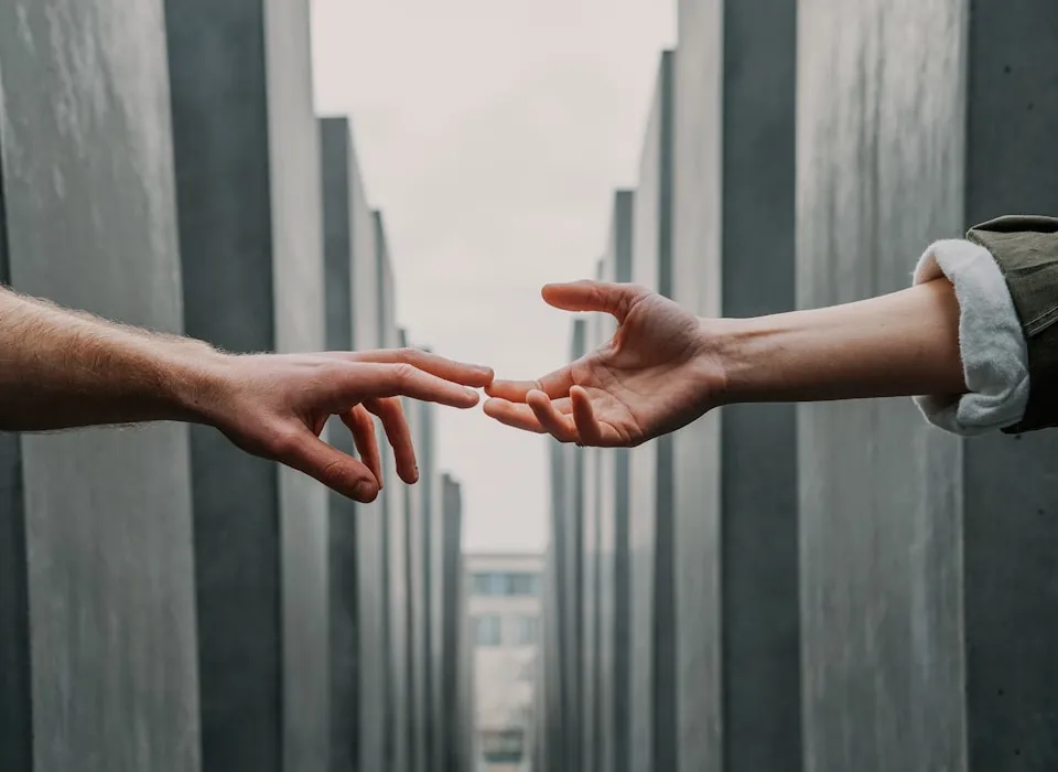 two hands